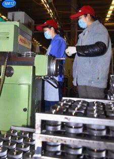 安徽六安:出口訂單生產忙