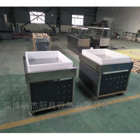 瑞杰廚具BT工廠 一站式訂制超市冰臺(tái)與不銹鋼冰鮮臺(tái)解決方案